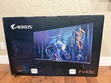 Gigabyte AORUS FV43U 43" 4K UHD Tactical gaming monitor. New In Box
