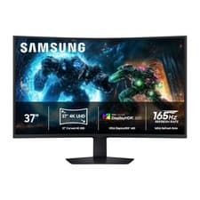Samsung 37” Odyssey G7 (G75F) 4K UHD Resolution, 165Hz, Curved Gaming Monitor, 1
