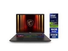 MSI Vector 16" RTX 5070 Ti Gaming Laptop - Intel Ultra 7 255HX - 16GB Ram - 5...