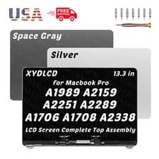 for MacBook Pro A1706 A1708 A1989 A2159 A2251 A2289 A2338 LCD Screen Replacement