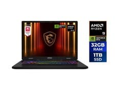 MSI CROSSHAIR A16 Gaming Laptop - 16" QHD+ 240hz - AMD Ryzen 9-8940HX - GeForce