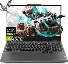 Lenovo LOQ 15.6 Gaming Laptop AMD Ryzen 7 8845HS Beat i9-13900H - RTX 4060