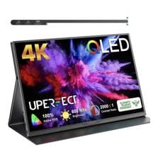 UPERFECT True 4K Portable Monitor 15.6" 600 Nits Second Display 100% Adobe RGB