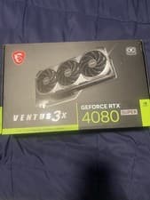 MSI GeForce RTX 4080 SUPER Ventus 3X OC 16GB GDDR6X Triple Fan