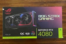 ASUS ROG Strix GeForce RTX 4080 OC Edition 16GB GDDR6X Graphics Card