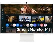 Samsung 32” Smart 4K Monitor M8 M80F (LS32FM803UNXZA) USB-C, Camera - New w/Box