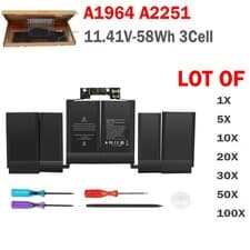 LOT A1964 Battery For MacBook Pro13" A1989 Mid 2018 2019/A2251 2020 EMC 3214 58W